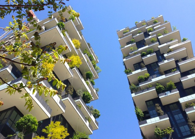 Milan flat vertical forest